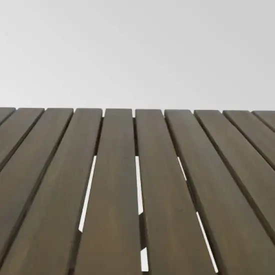 Malibu Folding Side Table - Gray - Christopher Knight Home image {2}