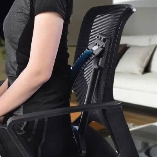 TRAKK Back Stretching Device, Back Massager for Bed & Chair & Car, Multi-Level Lumbar Support Stretcher Spinal, Lower and Upper Muscle Pain Relief image {4}
