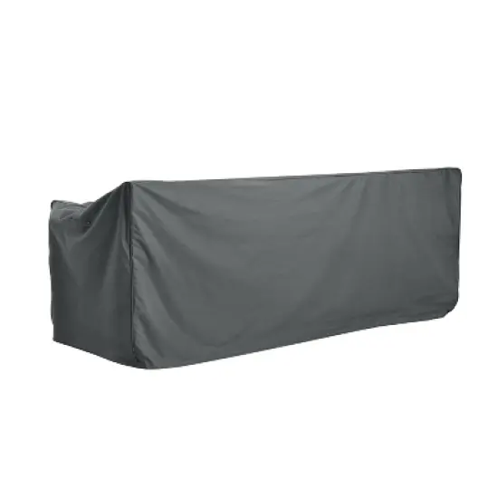 DOMETOUR SHEILD PATIO OUTDOOR 3 SEATER COVER, DARK GRAY image {5}