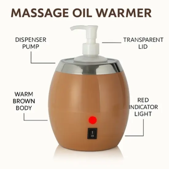 Royal Massage Oil/Lotion Bottle Warmer w/Auto-Temperature image {4}