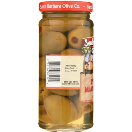 Santa Barbara Olive Co. Pimento Martini Olives - Case of 6/5 oz image {3}