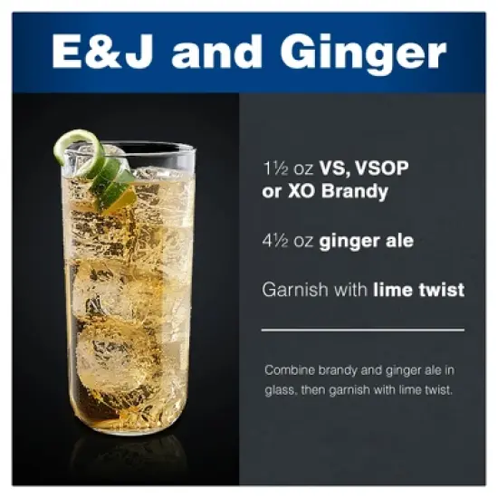 E&J VSOP Brandy - 750ml Bottle image {4}