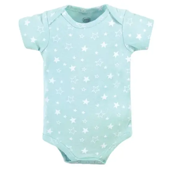 Luvable Friends Cotton Bodysuits 5pk, Unisex Basic Elephant image {3}