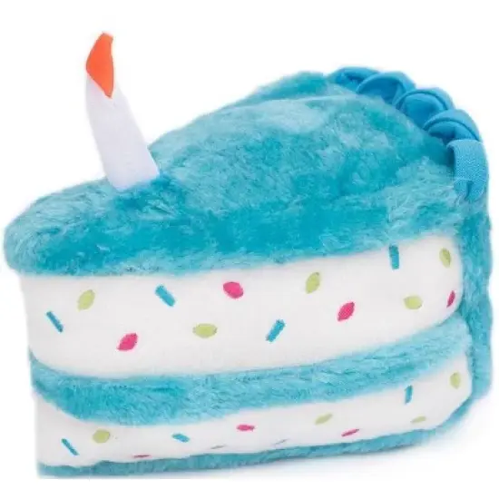 ZippyPaws Birthday Cake Dog Toy image {3}