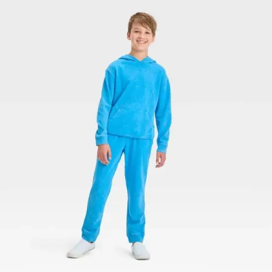 Boys' Light Wash Pullover Sweatshirt - Cat & Jack&trade; image {2}