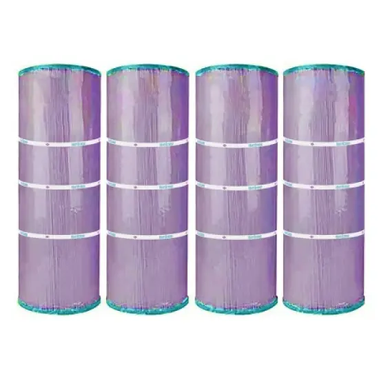 Hurricane 4 Pack HF7477-04P Platinum Purple Spa Cartridge Replacement for PA75SV, Unicel C-7477, Filbur FC-1260, Hayward C-570 image {6}