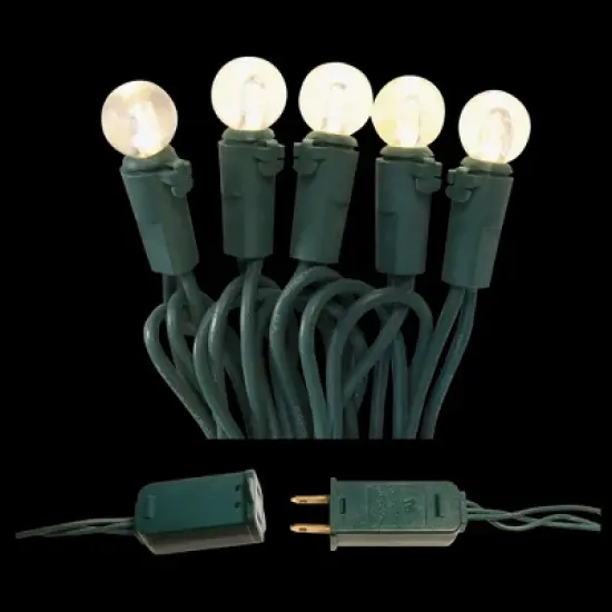 LumaBase Electric String Lights with Plastic Globes image {8}