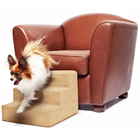 Precious Tails High Density Foam Steps Dog Stairs - Camel image {8}