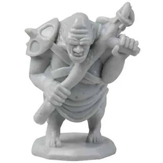Monster Protectors Unpainted Fantasy Orc Mini Figures for D&D - 1", 8 Pieces image {2}