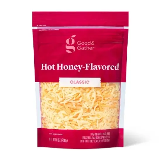Hot Honey Shredded Cheese Blend - 8oz - Good & Gather&trade; image {3}