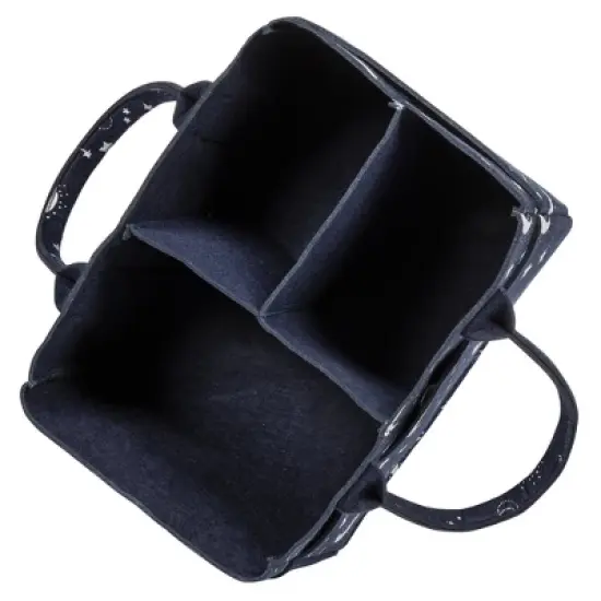 Sammy & Lou Printed Felt Storage Caddy - Stars image {2}