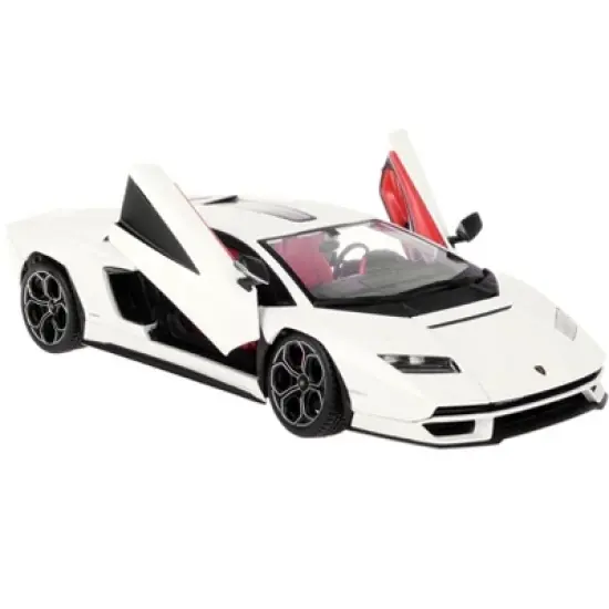 Lamborghini Countach LPI 800-4 White 1/24 Diecast Model Car by Bburago image {1}