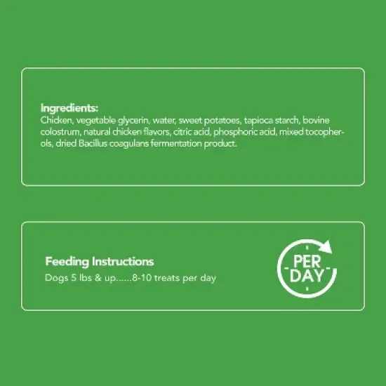 Get Naked Biteables Puppy Health Functional Chicken Flavor Soft & Chewy Training Dog Treats - 6oz image {2}