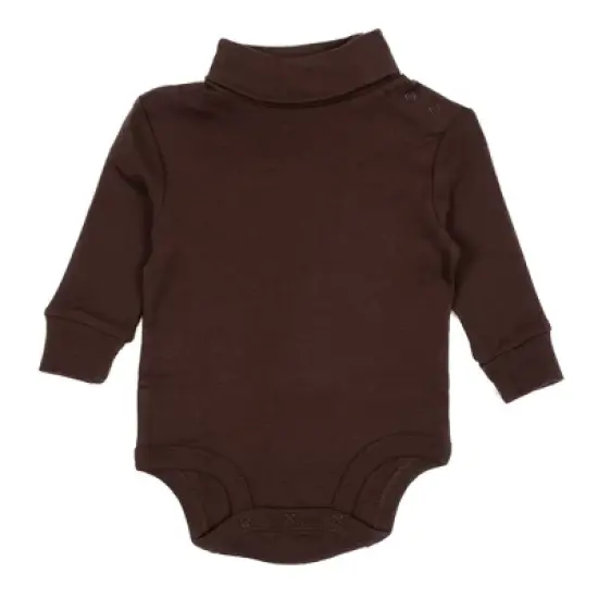 Leveret Baby Long Sleeve Turtleneck Bodysuit image {22}