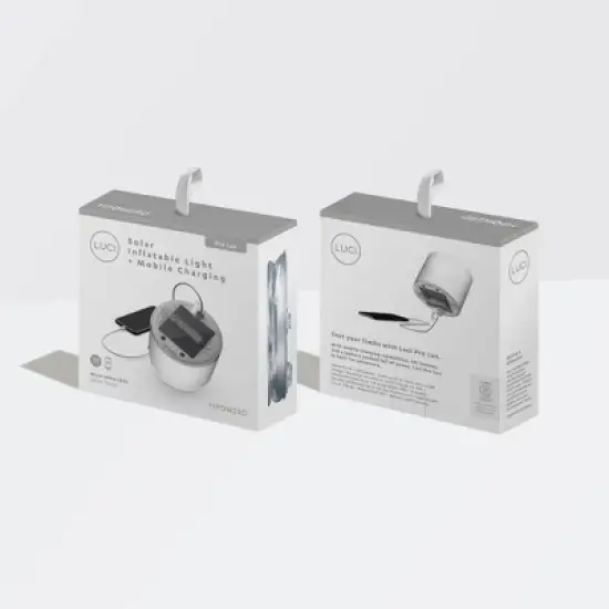 Luci Pro Series Lux Solar LED Outdoor Lantern White image {3}