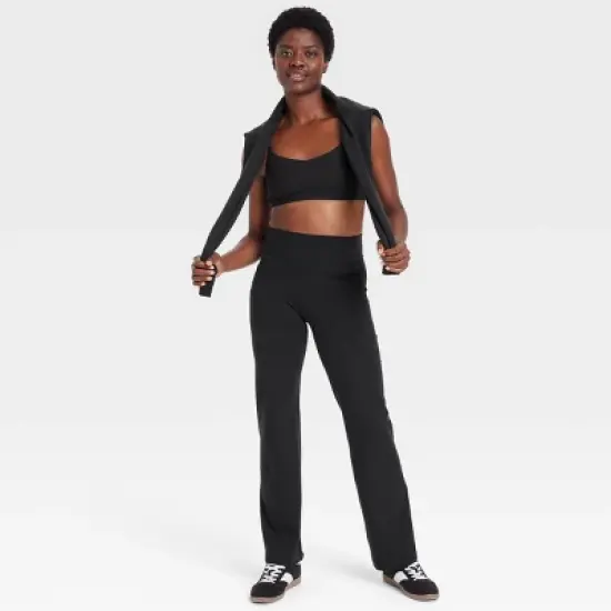 Women's Dynamic Flex High-Rise Pocketed Straight Leg Pants - All In Motion&trade; image {4}
