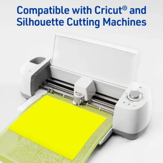 Avery Neon Yellow Sticker Paper, 8.5" x 11" Rectangle image {3}