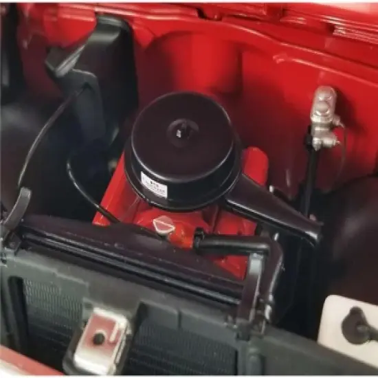 1972 Chevrolet K-10 4x4 Pickup Truck Red and White Limited Edition to 390 pieces Worldwide 1/18 Diecast Model Car by ACME image {1}