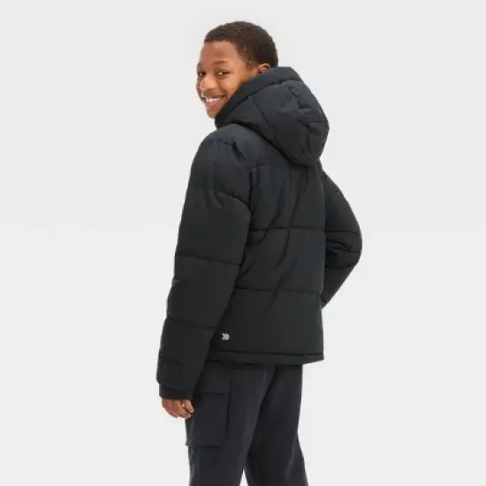 Boys' Solid Puffer Jacket - All in Motion&trade; image {1}