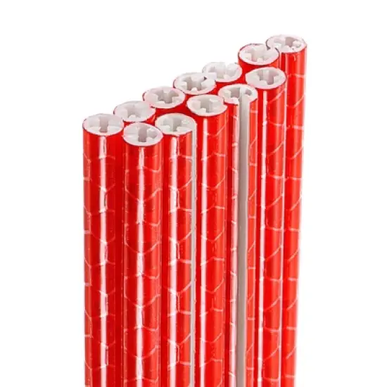 Unique Bargains 360&deg; Visibility Decorative Reflective Spoke Skins for Road Mountain Bike 12 Pcs image {9}