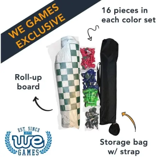WE Games Four Player Chess Set image {2}