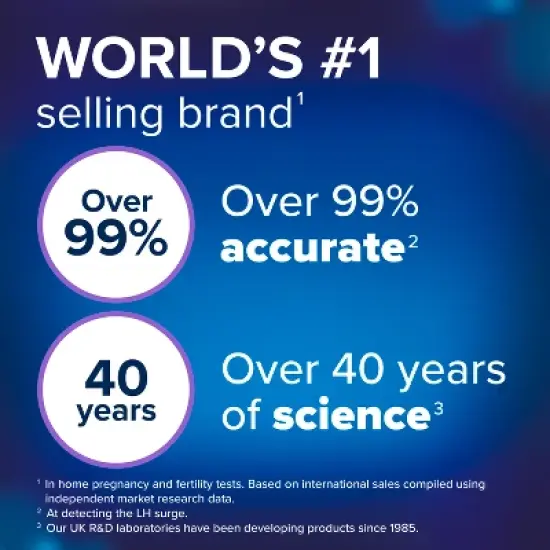 Clearblue Advanced Digital Ovulation Test + 2 Pregnancy Test - 30ct image {14}