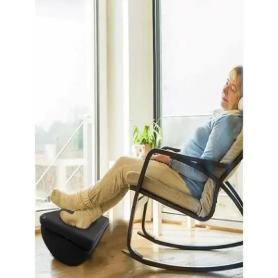 MPM Foot Rest for Under Desk at Work, Office Chair Gaming Chair Foot Stool, Comfortable Foot Rest, Feet Comfort, Non Sli image {4}