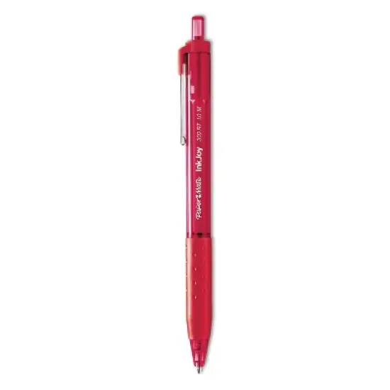 Paper Mate InkJoy 300 RT Retractable Ballpoint Pen 1mm Red Dozen 1951258 image {2}