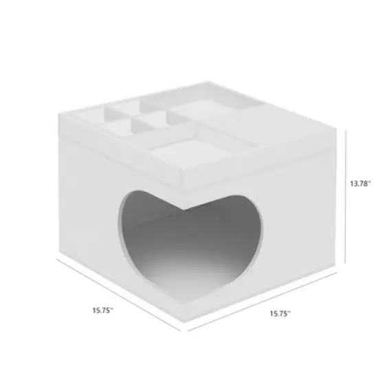 Racxily Hollow design multifunctional double-layer cat station image {1}