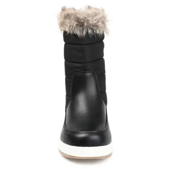 Journee Collection Womens Marie Tru Comfort Foam Block Heel Winter Boots image {5}