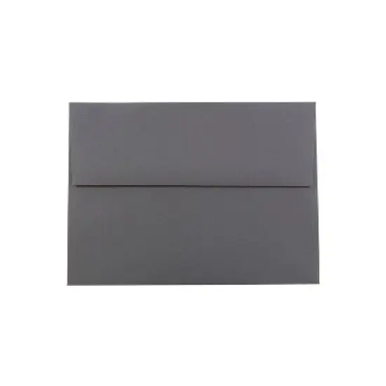 JAM Paper A6 Invitation Envelopes 4.75 x 6.5 Dark Grey 36396433 image {2}