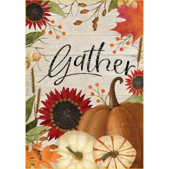 Briarwood Lane Fall Thanksgiving Garden Flag 12x18 For Outdoor Gather For Thanksgiving Garden Flag Flags For Outside image {4}