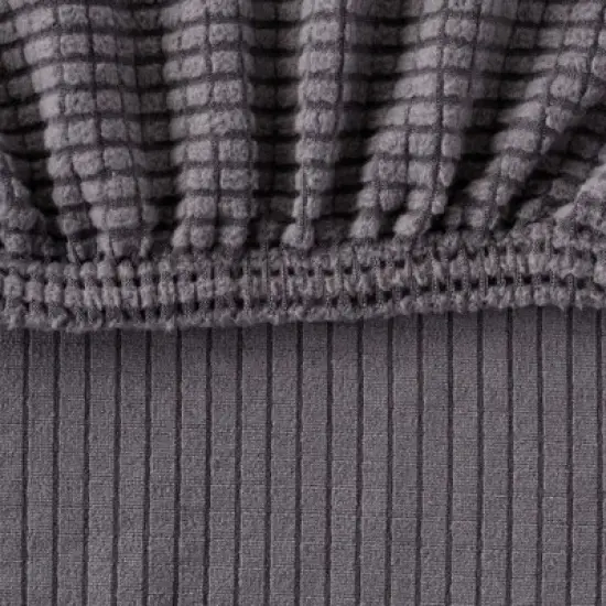 Juvale Large Stretch Couch Cushion, Replacement Slipcover for Couches, Sectionals, Armchairs, Patio Furniture, Campers, 59-70 Inch, Gray image {3}