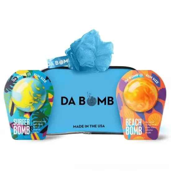 Da Bomb Bath Fizzers Sun & Sand Bath Bomb Gift Set - 3ct image {10}