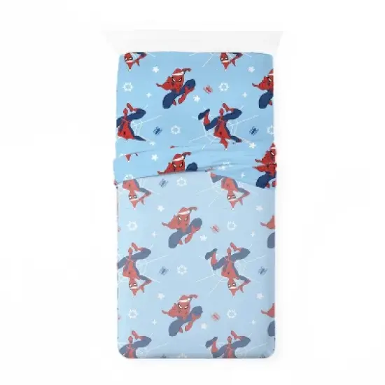 Spider-Man Twin Holiday Sheet Set image {4}