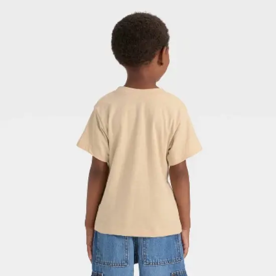 Toddler Boys' Frog and Toad Short Sleeve Graphic T-Shirt - Beige image {2}