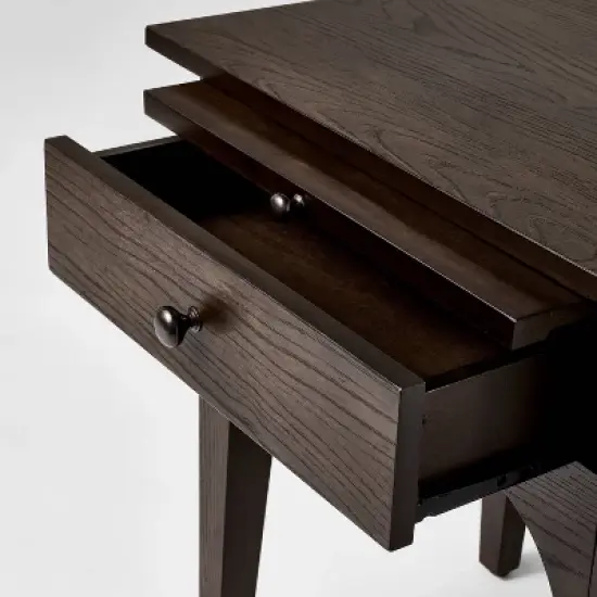 Palma Arched Nightstand Dark Brown - Threshold&trade; designed with Studio McGee image {3}