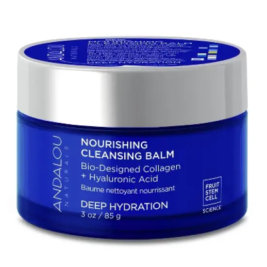 Andalou Naturals Deep Hydration Nourishing Cleansing Face Balm - 3oz image {5}