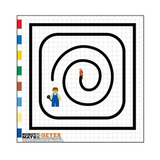 Geyer Instructional General Skills Robotics Table Top Mats, Set of 3 image {2}