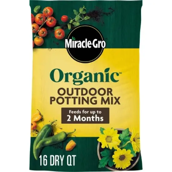 Miracle-Gro Organic Outdoor Mix 3lbs Potting Soil image {10}