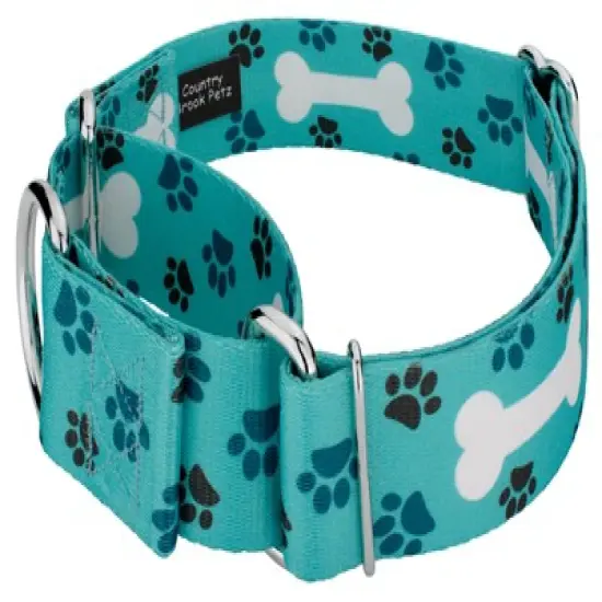 Country Brook Petz 1 1/2 Inch Oh My Dog Martingale Dog Collar image {1}