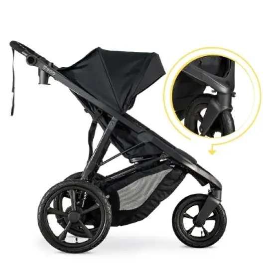 BOB Gear Wayfinder Jogging Stroller with Dual Suspension and Air-Filled Tyres - Nightfall image {2}