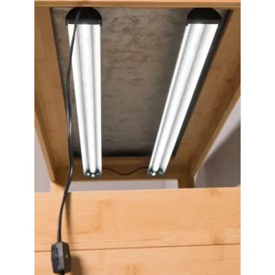 EDK36W HO LED Fixtures 3', Set of 2 - GARDENER'S SUPPLY CO. image {1}