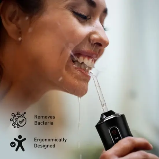 Mario Lopez USB Rechargeable Electric Toothbrush & USB Water Flosser image {1}