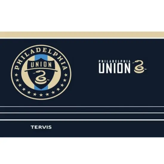 MLS Philadelphia Union 30oz MVP Stripe Stainless Steel Tumbler image {1}