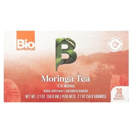 Bio Nutrition Moringa Tea Bags, 30 Count image {3}