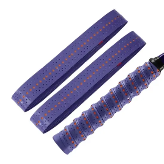 Unique Bargains Tennis Racket Grip Tape Anti-Slip Absorbent Breathable 2 Pcs image {11}