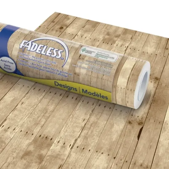 Fadeless Designs Paper Roll, Weathered Wood, 48 Inches x 50 Feet image {5}