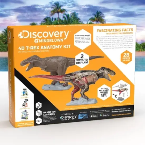 Discovery #Mindblown 4D T-Rex Anatomy Kit Interactive Dinosaur Model image {6}