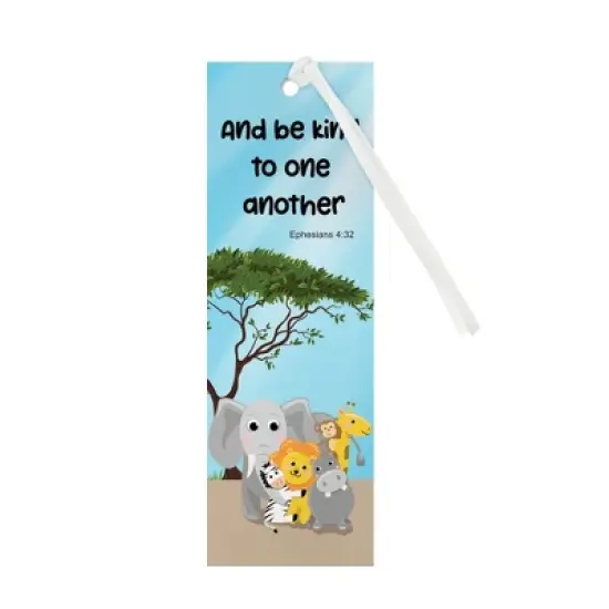 Faithful Finds 72 Pack Christian Bookmarks Bulk, Religious Scripture, 12 Bible Verse Quotes for Kids, 6 x 2 In image {6}